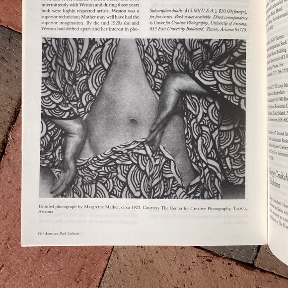 1980 American Book Collector Rare Book Seller Papermaking Journal Literary - Picture 10 of 12